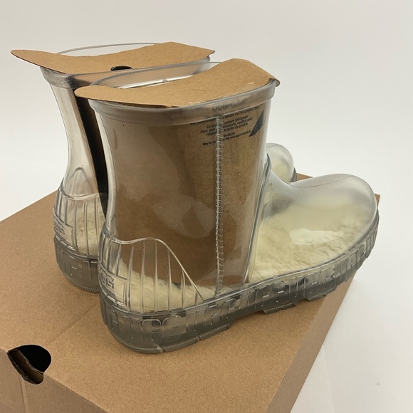UGG Drizlita Clear Womens Natural Fashion Boots New - Picture 4 of 9